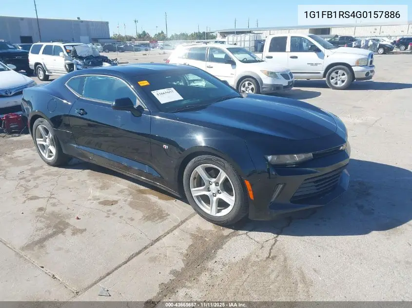 1G1FB1RS4G0157886 2016 Chevrolet Camaro 1Lt