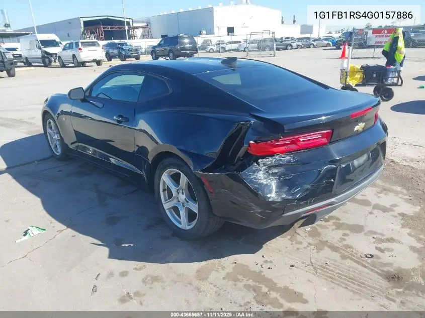 1G1FB1RS4G0157886 2016 Chevrolet Camaro 1Lt