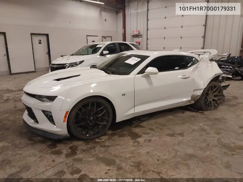 1G1FH1R70G0179331 2016 Chevrolet Camaro 2Ss