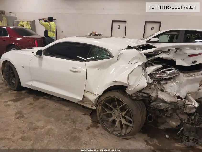 1G1FH1R70G0179331 2016 Chevrolet Camaro 2Ss