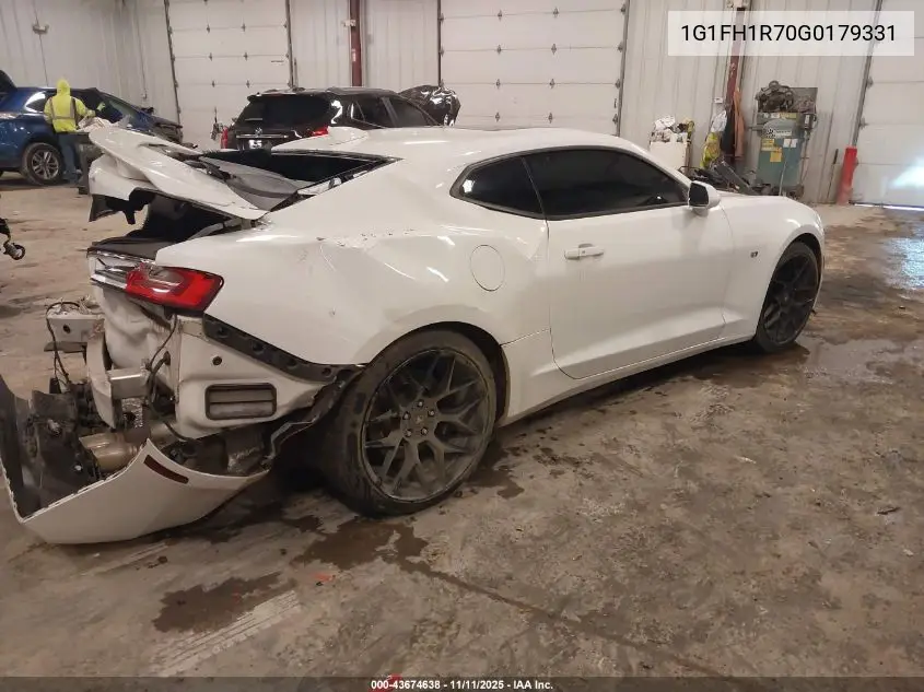 1G1FH1R70G0179331 2016 Chevrolet Camaro 2Ss