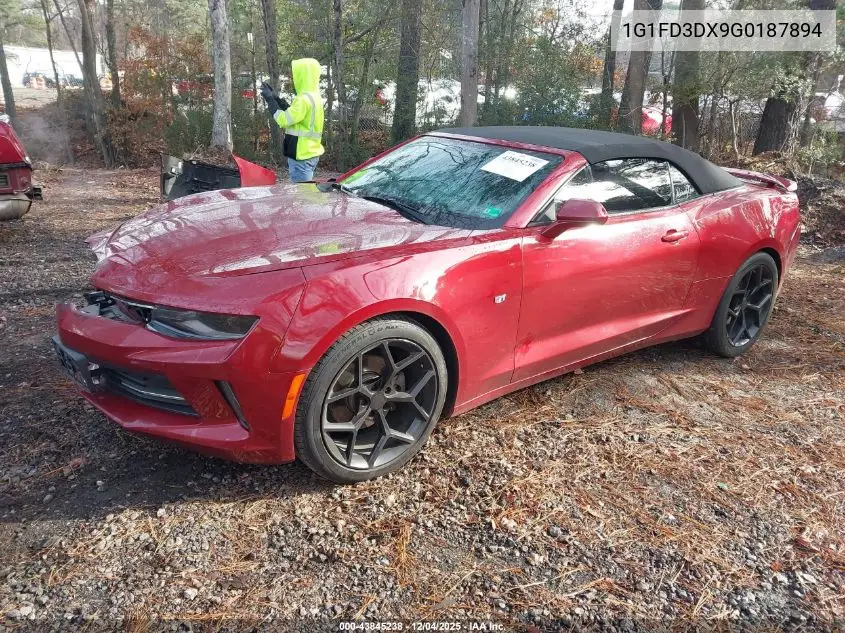 1G1FD3DX9G0187894 2016 Chevrolet Camaro 2Lt