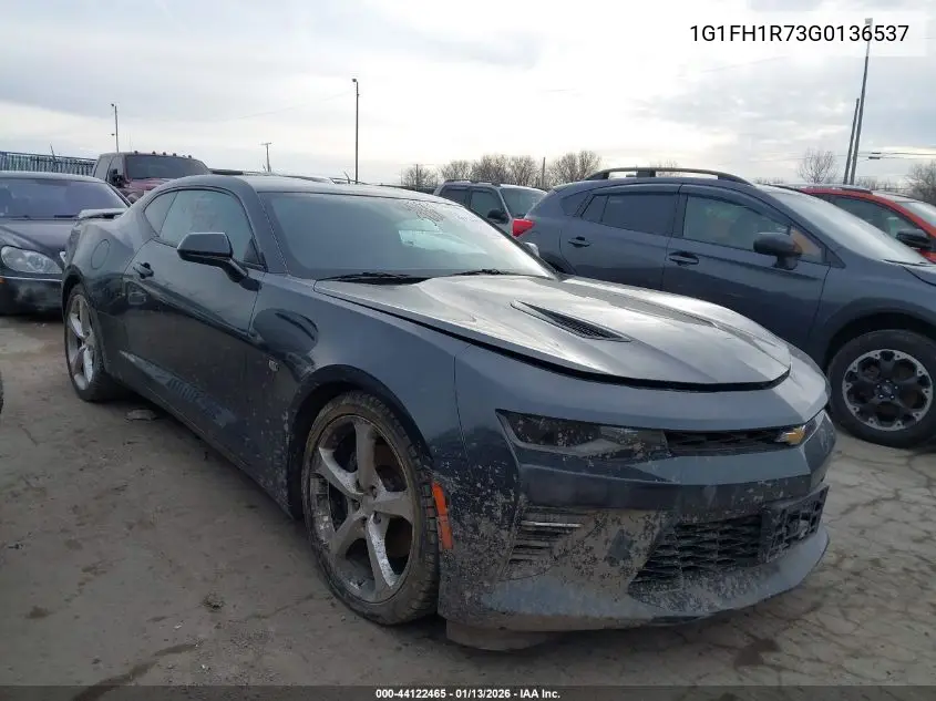 1G1FH1R73G0136537 2016 Chevrolet Camaro 2Ss