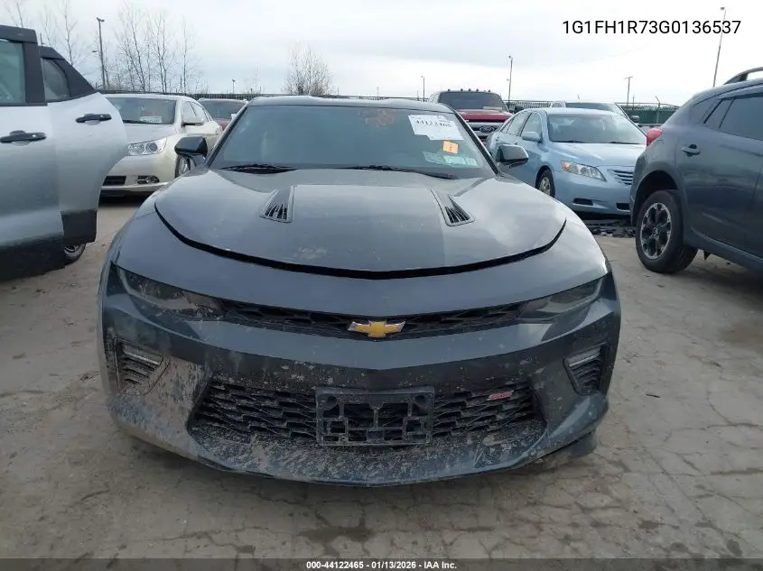 1G1FH1R73G0136537 2016 Chevrolet Camaro 2Ss