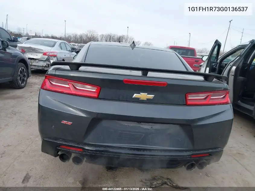 1G1FH1R73G0136537 2016 Chevrolet Camaro 2Ss