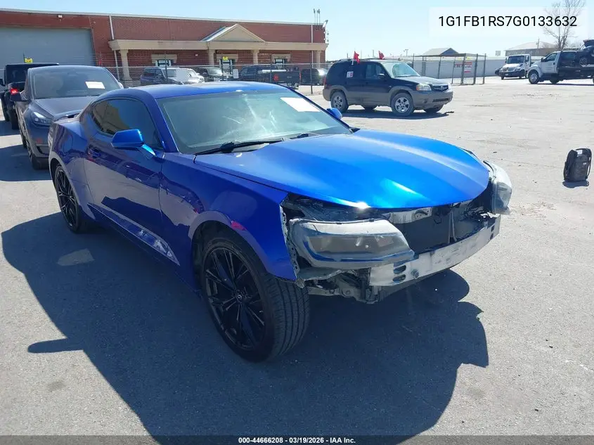 1G1FB1RS7G0133632 2016 Chevrolet Camaro 1Lt