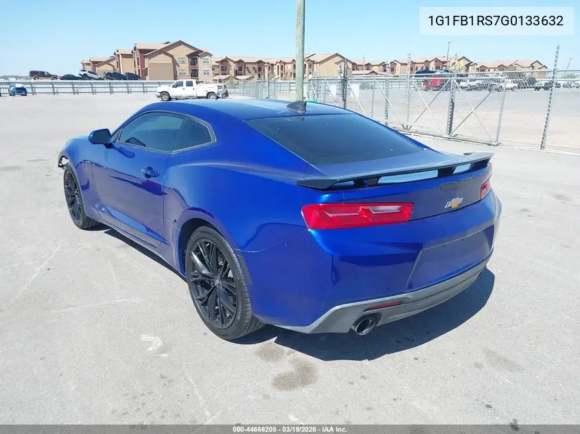 1G1FB1RS7G0133632 2016 Chevrolet Camaro 1Lt