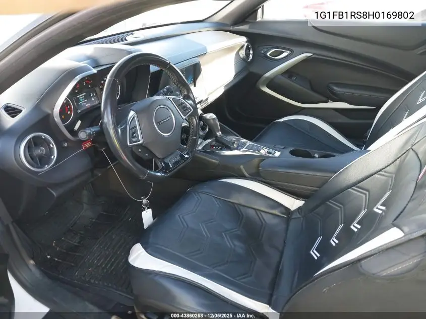 1G1FB1RS8H0169802 2017 Chevrolet Camaro 1Lt