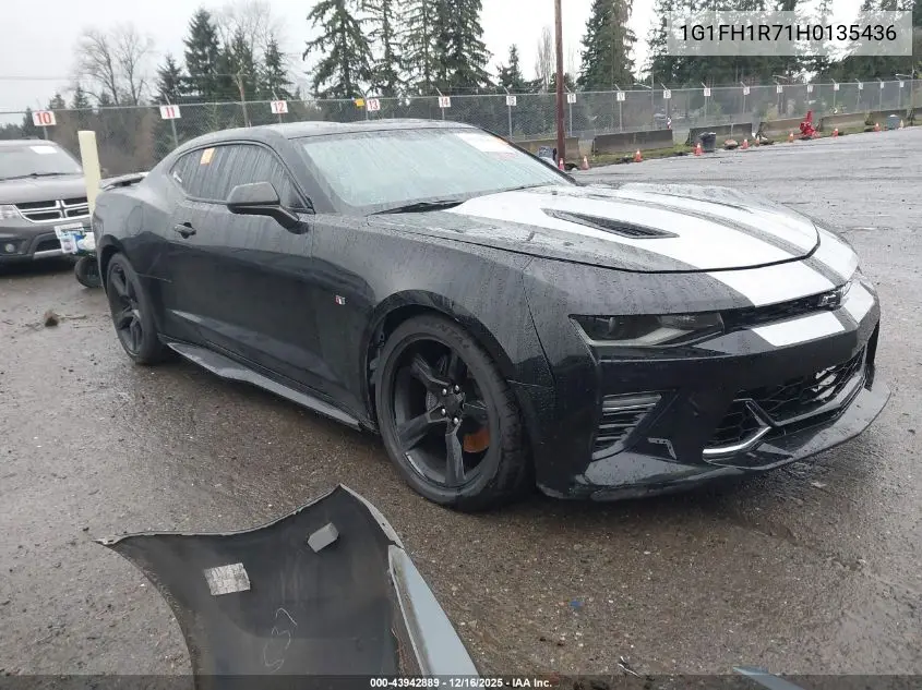 1G1FH1R71H0135436 2017 Chevrolet Camaro 2Ss