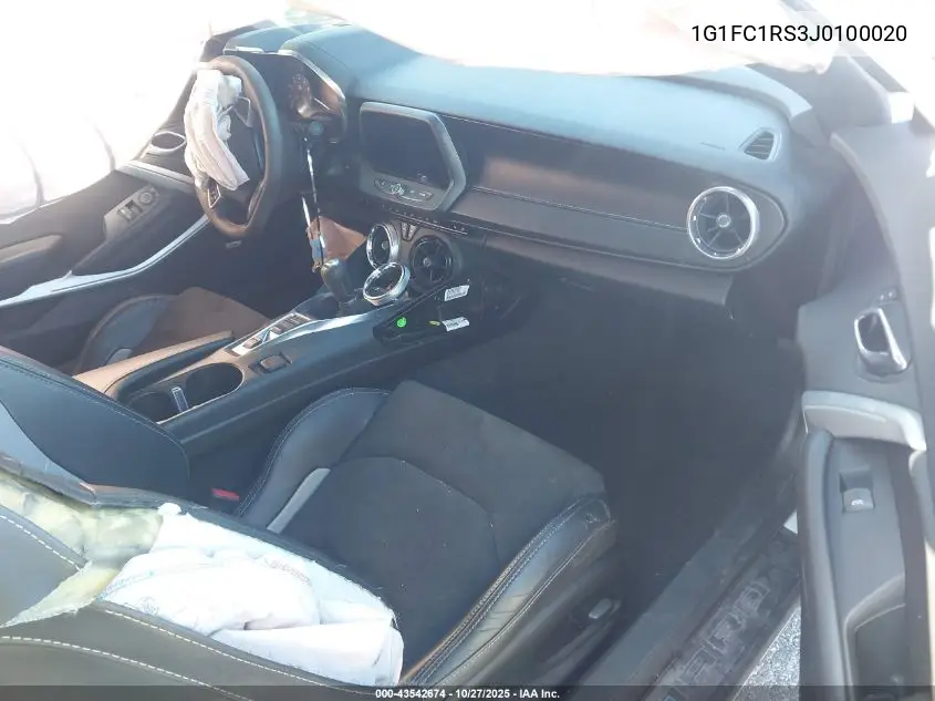 1G1FC1RS3J0100020 2018 Chevrolet Camaro 2Lt
