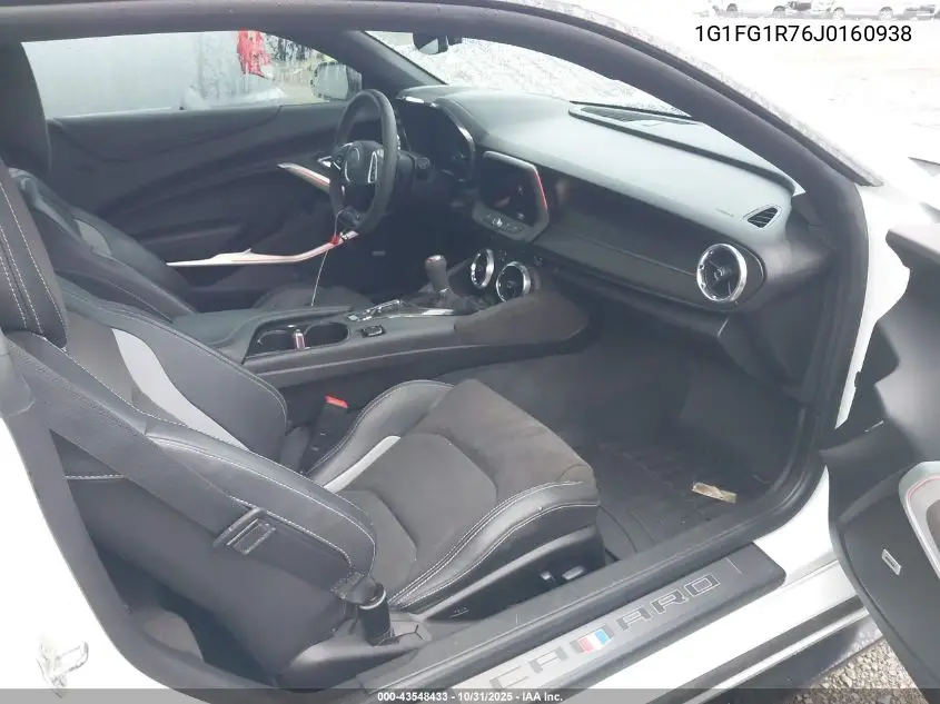 1G1FG1R76J0160938 2018 Chevrolet Camaro 2Ss