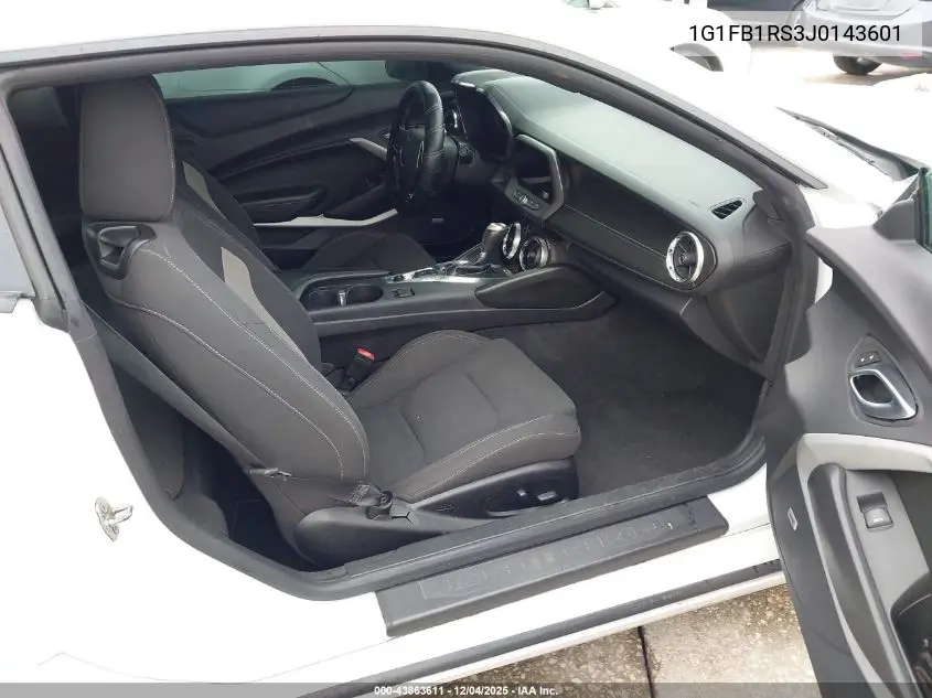 1G1FB1RS3J0143601 2018 Chevrolet Camaro 1Lt