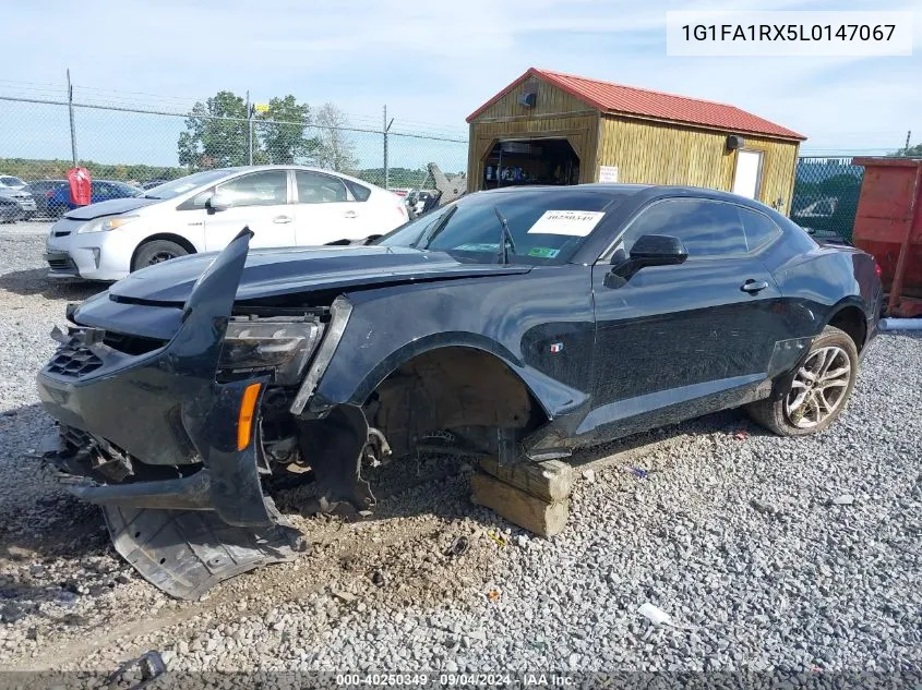 2020 Chevrolet Camaro Rwd 1Ls VIN: 1G1FA1RX5L0147067 Lot: 40250349