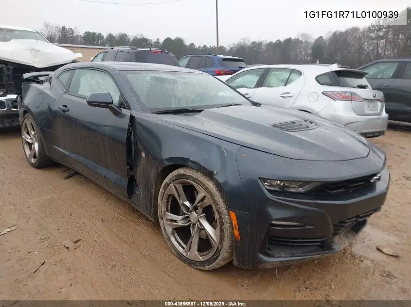 1G1FG1R71L0100939 2020 Chevrolet Camaro