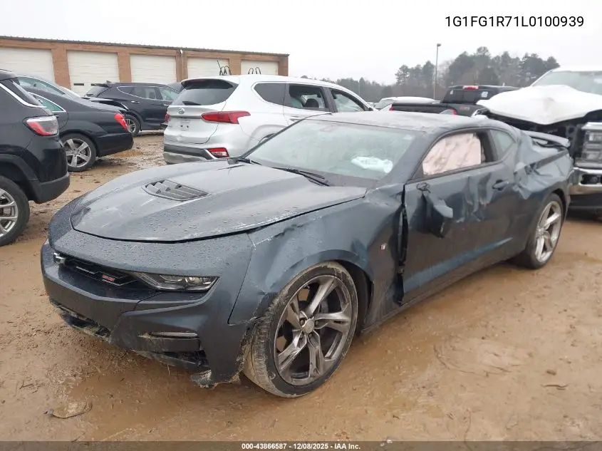 1G1FG1R71L0100939 2020 Chevrolet Camaro