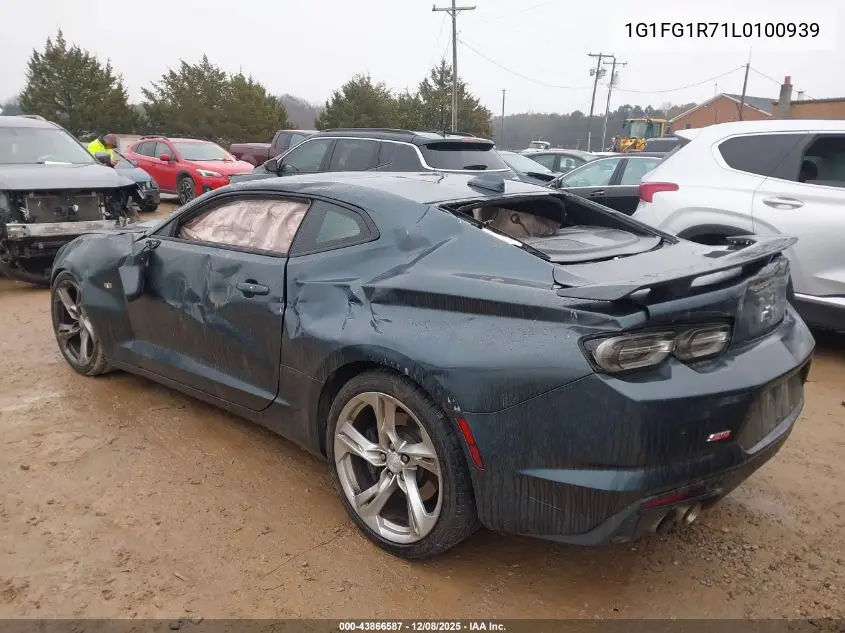1G1FG1R71L0100939 2020 Chevrolet Camaro