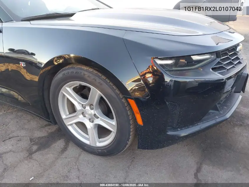 1G1FB1RX2L0107042 2020 Chevrolet Camaro Rwd 1Lt