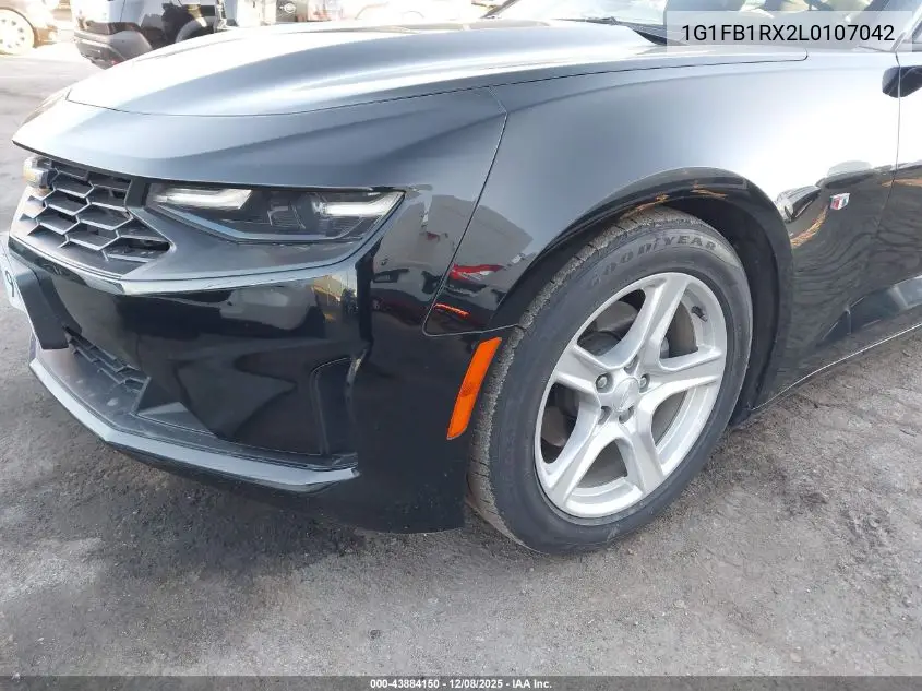 1G1FB1RX2L0107042 2020 Chevrolet Camaro Rwd 1Lt
