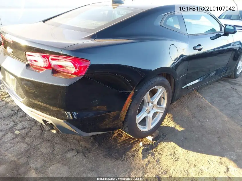 1G1FB1RX2L0107042 2020 Chevrolet Camaro Rwd 1Lt
