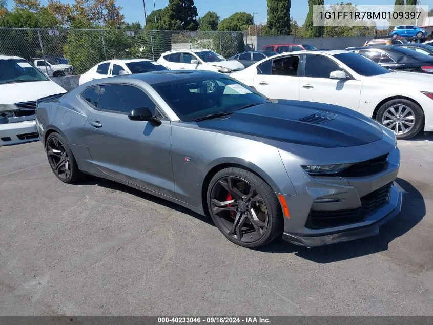 2021 Chevrolet Camaro Rwd 1Ss VIN: 1G1FF1R78M0109397 Lot: 40233046