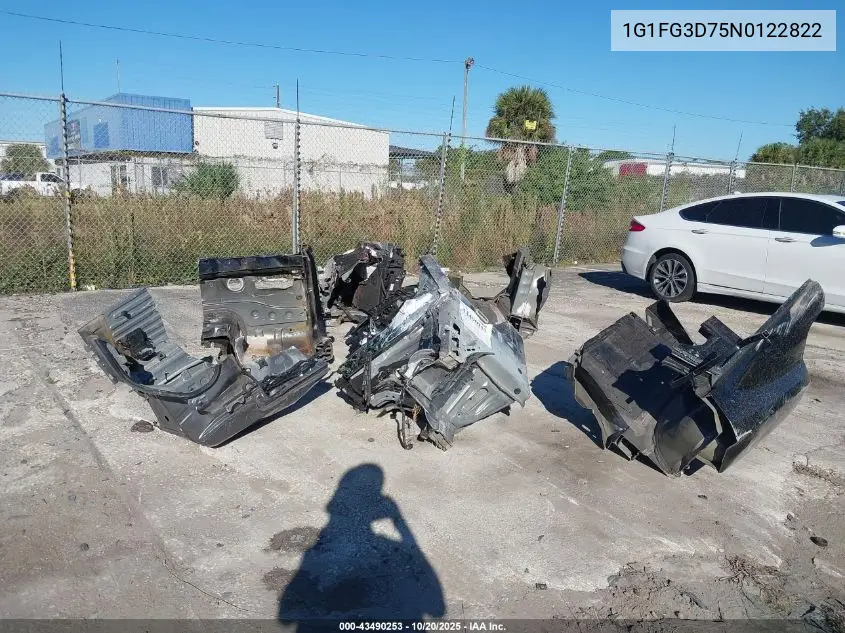 1G1FG3D75N0122822 2022 Chevrolet Camaro Rwd 2Ss
