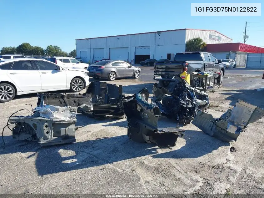 1G1FG3D75N0122822 2022 Chevrolet Camaro Rwd 2Ss