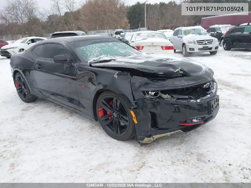 1G1FF1R71P0105924 2023 Chevrolet Camaro Lt1/Ss