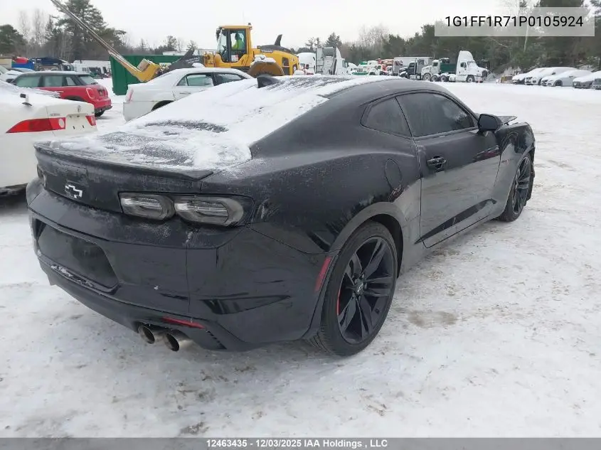 1G1FF1R71P0105924 2023 Chevrolet Camaro Lt1/Ss