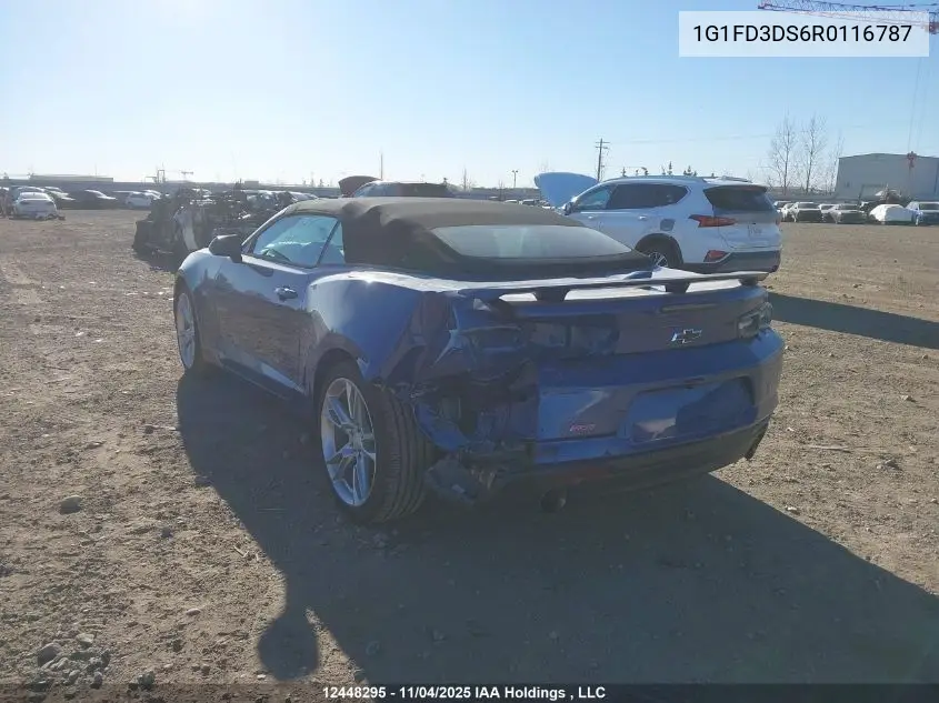 1G1FD3DS6R0116787 2024 Chevrolet Camaro 2Lt/3Lt