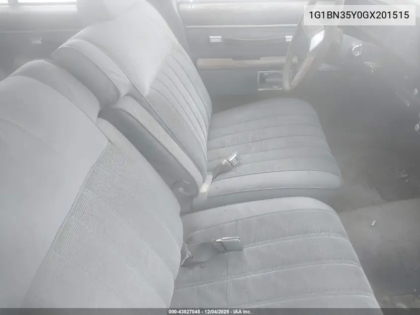 1G1BN35Y0GX201515 1986 Chevrolet Caprice Classic