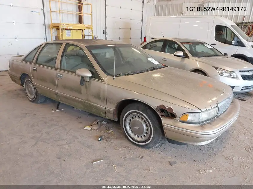 1994 Chevrolet Caprice Classic VIN: 1G1BL52W4RR149172 Lot: 44965646