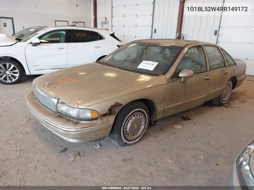 1994 Chevrolet Caprice Classic VIN: 1G1BL52W4RR149172 Lot: 44965646