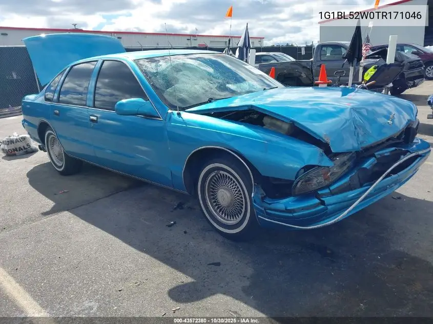 1G1BL52W0TR171046 1996 Chevrolet Caprice Classic