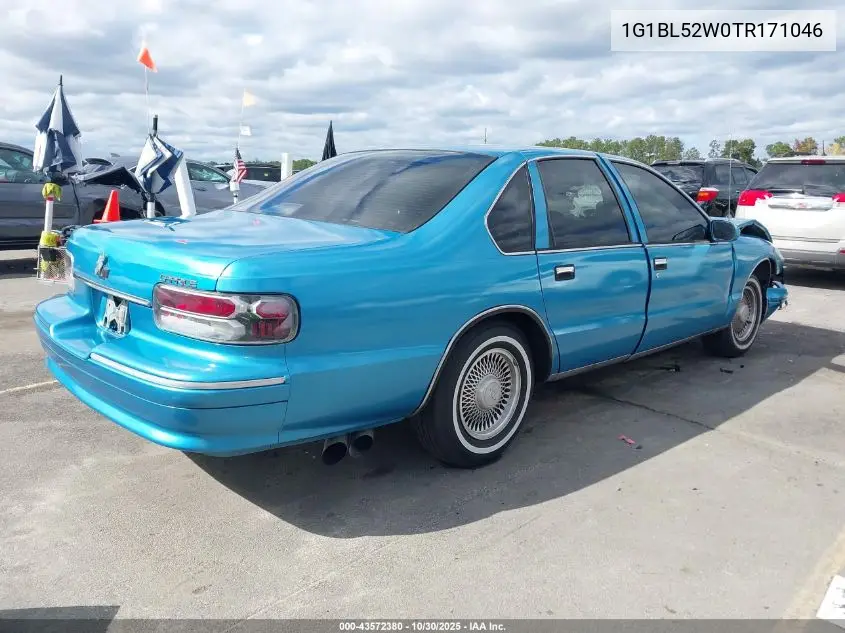 1G1BL52W0TR171046 1996 Chevrolet Caprice Classic
