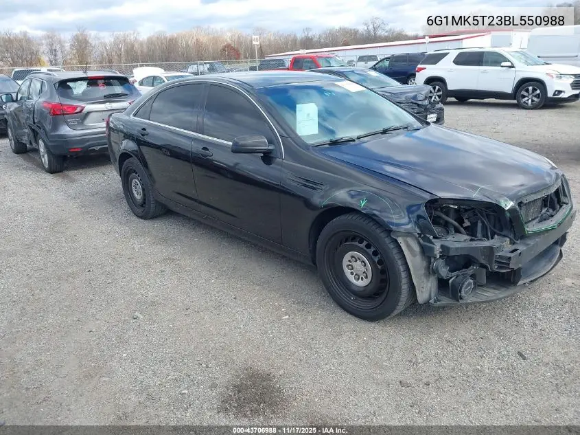 6G1MK5T23BL550988 2011 Chevrolet Caprice Police
