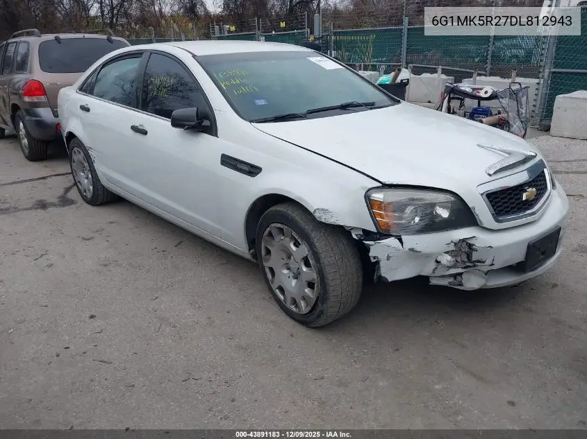 6G1MK5R27DL812943 2013 Chevrolet Caprice Police