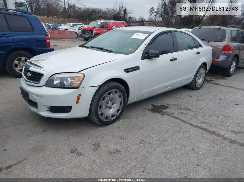 6G1MK5R27DL812943 2013 Chevrolet Caprice Police