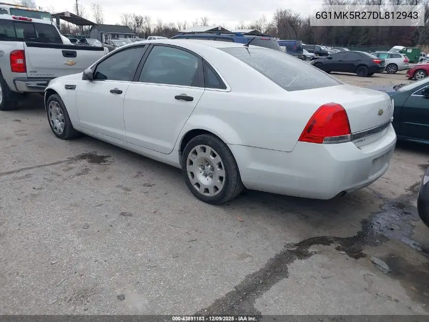 6G1MK5R27DL812943 2013 Chevrolet Caprice Police