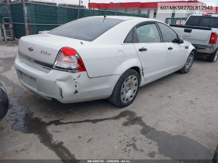6G1MK5R27DL812943 2013 Chevrolet Caprice Police