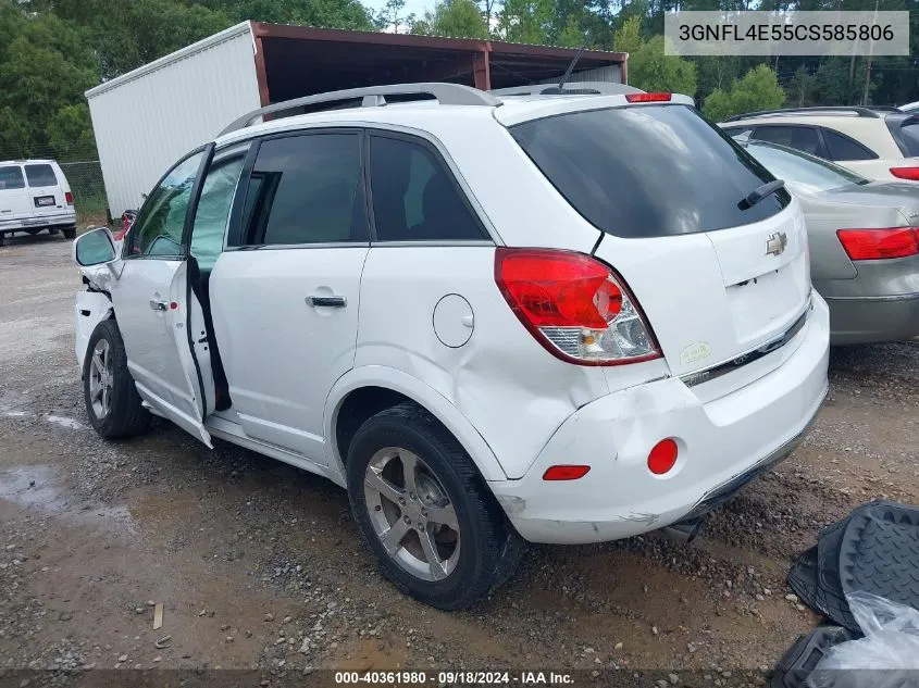 3GNFL4E55CS585806 2012 Chevrolet Captiva Sport Ltz