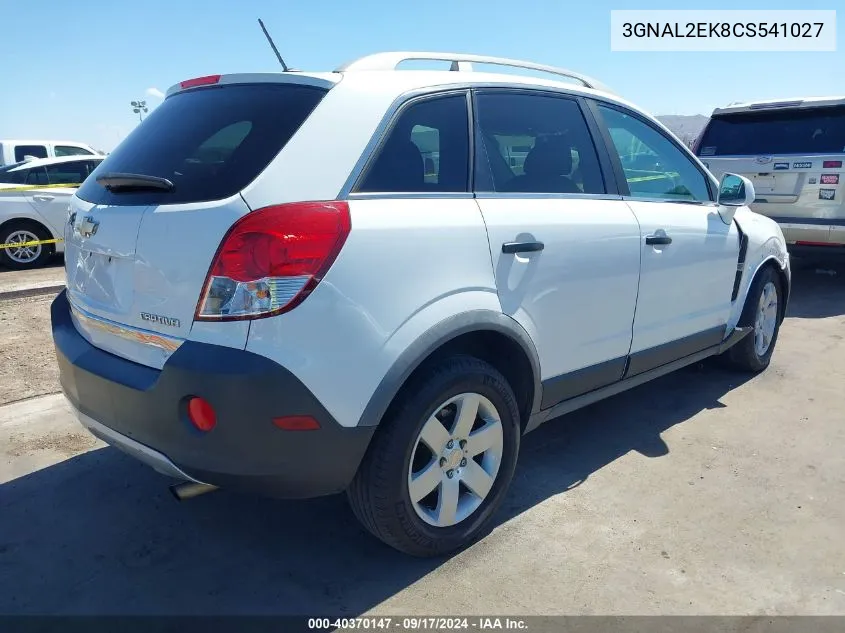 3GNAL2EK8CS541027 2012 Chevrolet Captiva Sport 2Ls