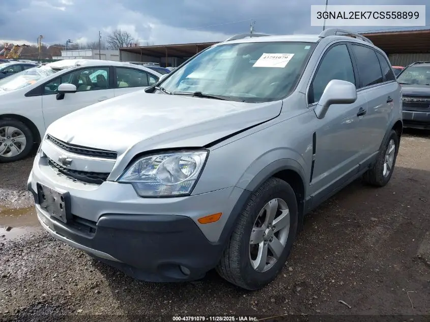 3GNAL2EK7CS558899 2012 Chevrolet Captiva Sport 2Ls