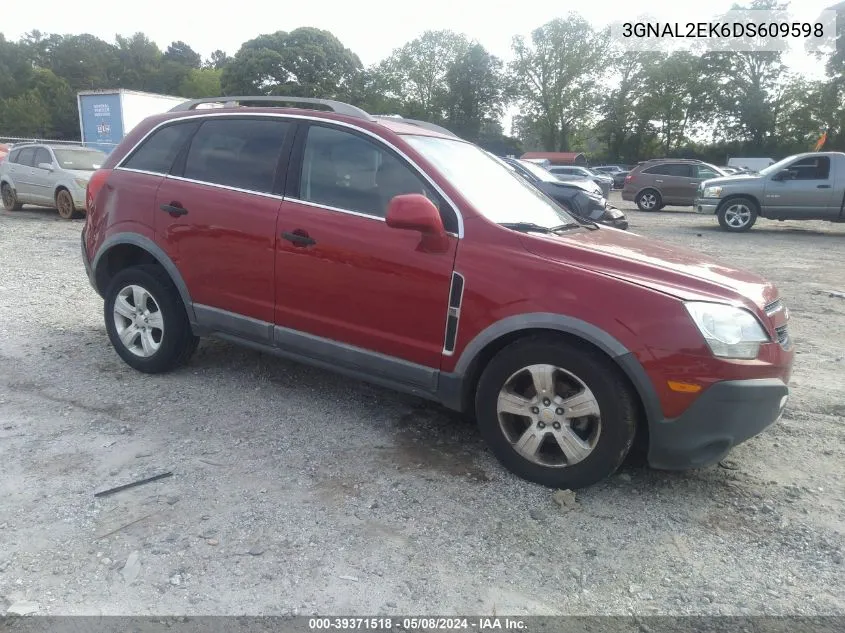 3GNAL2EK6DS609598 2013 Chevrolet Captiva Sport 2Ls