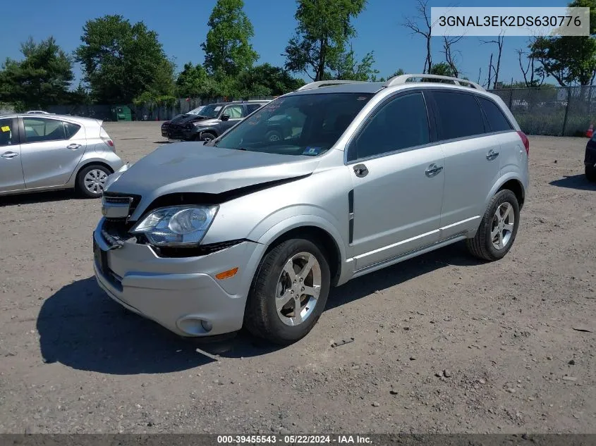 3GNAL3EK2DS630776 2013 Chevrolet Captiva Sport Lt