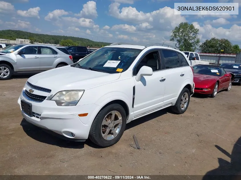 3GNAL3EK6DS620901 2013 Chevrolet Captiva Sport Lt