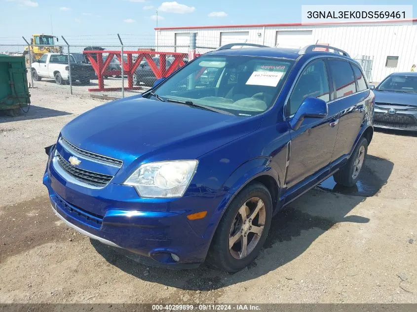 3GNAL3EK0DS569461 2013 Chevrolet Captiva Sport Lt