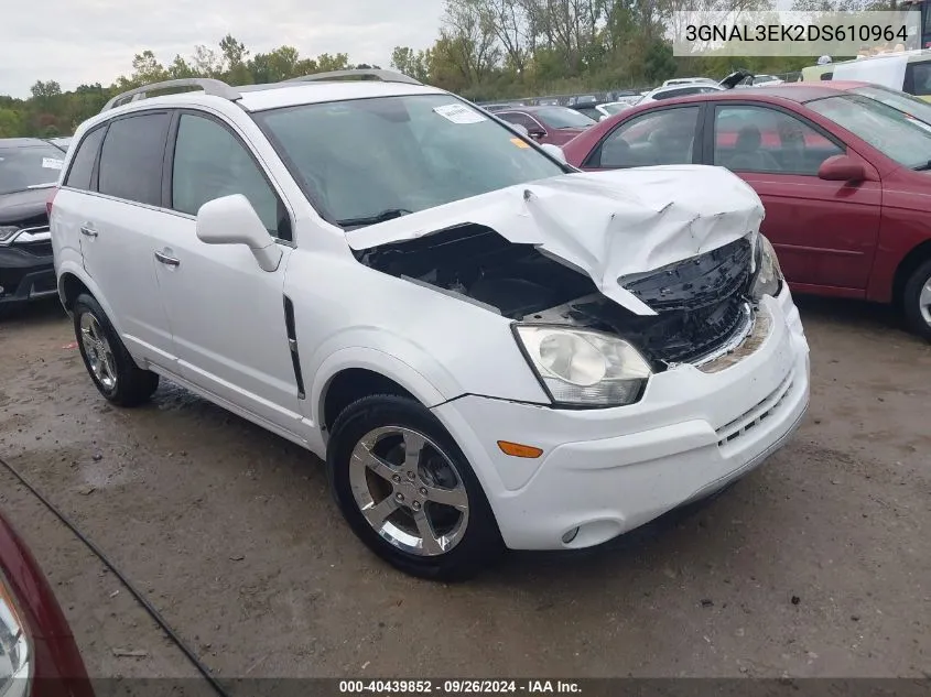 3GNAL3EK2DS610964 2013 Chevrolet Captiva Sport Lt