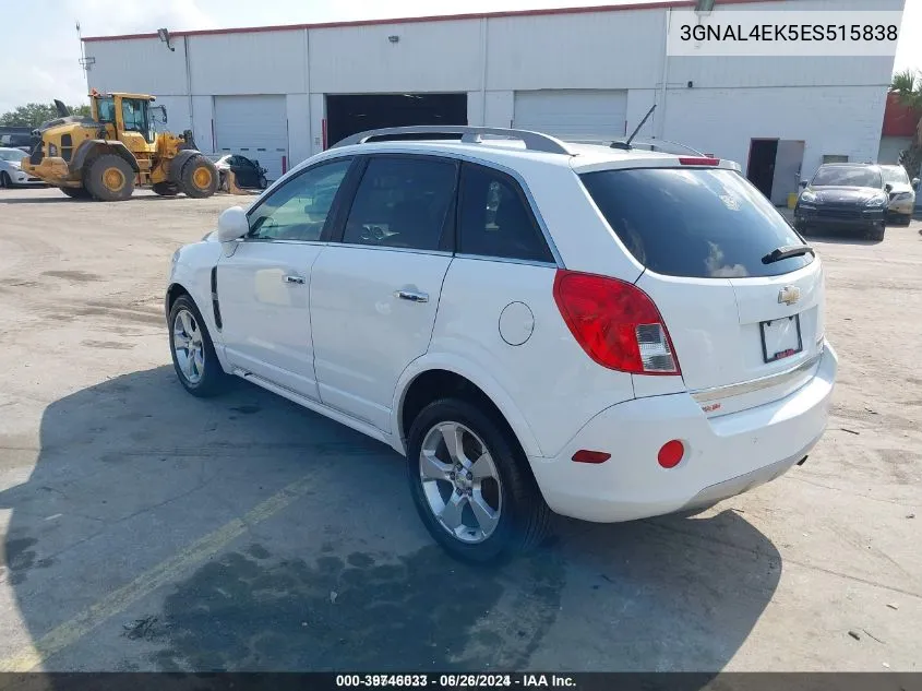 3GNAL4EK5ES515838 2014 Chevrolet Captiva Sport Ltz