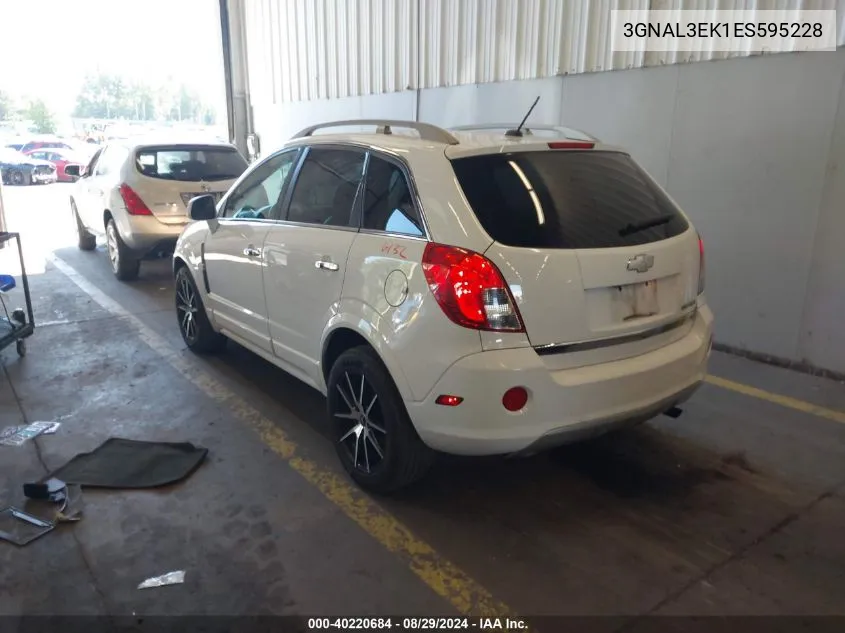 3GNAL3EK1ES595228 2014 Chevrolet Captiva Sport Lt