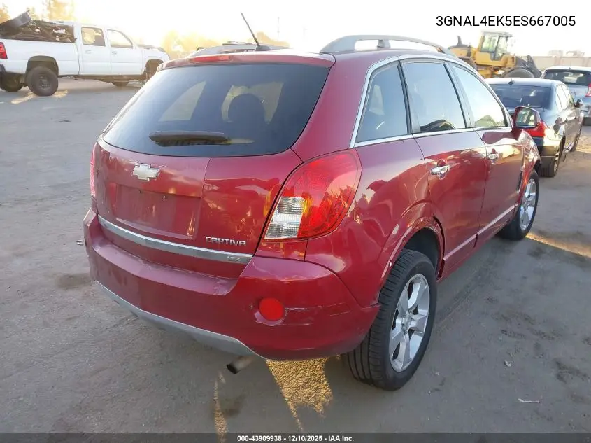 3GNAL4EK5ES667005 2014 Chevrolet Captiva Sport Ltz